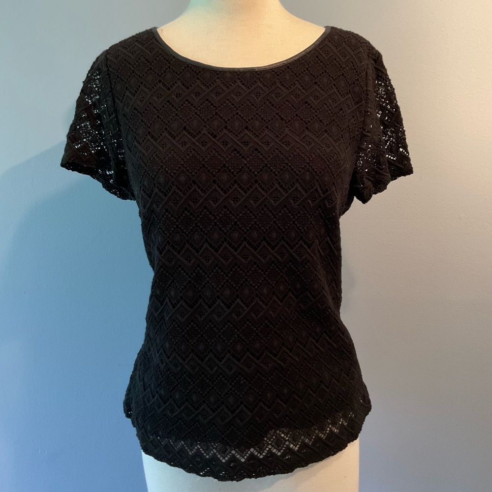 EUC Talbots knit tshirt with lining